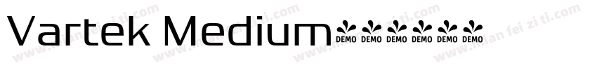Vartek Medium字体转换